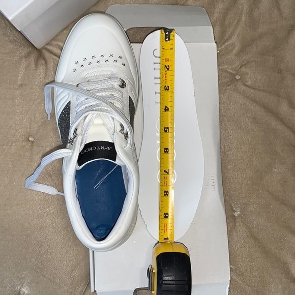 Jimmy Choo™  Hawaii lace-up sneakers - Picture 9 of 16